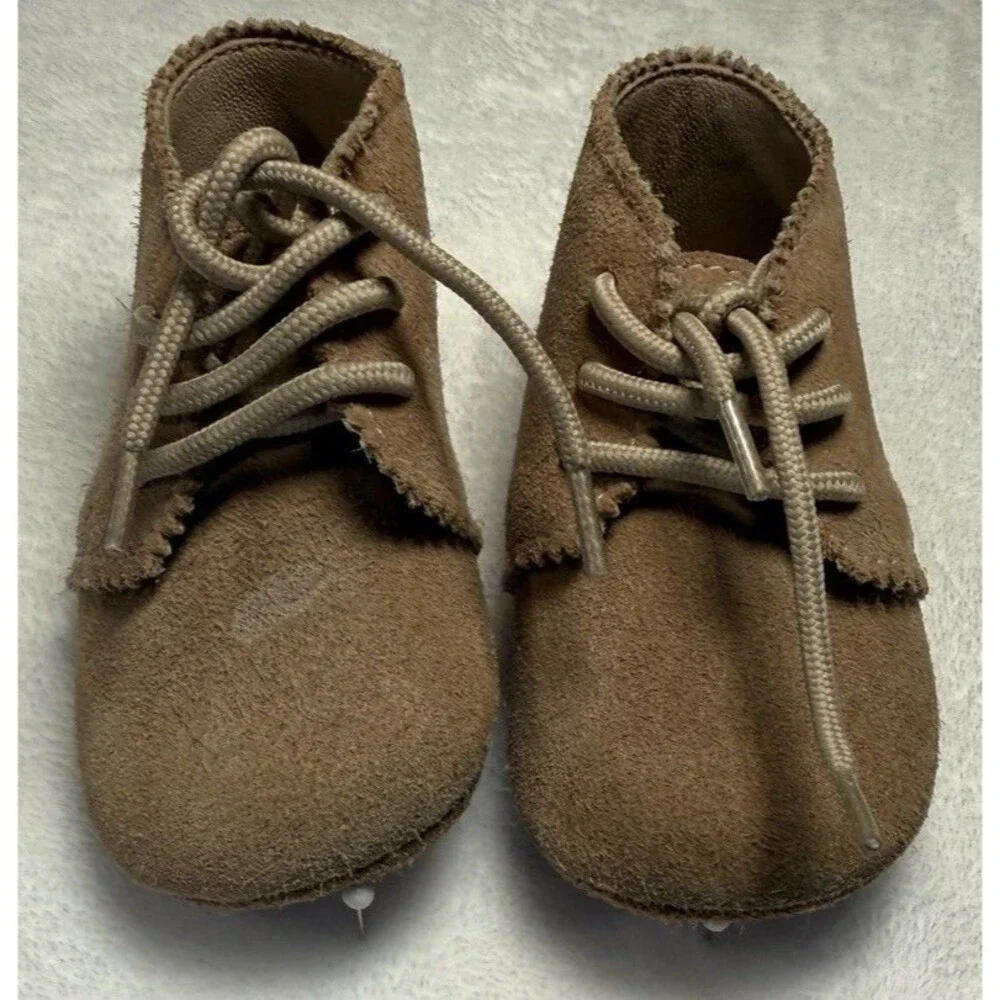 Elephantito Suede Baby Shoes Size 4US